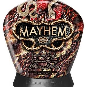 Designer skin mayhem tanning lotion